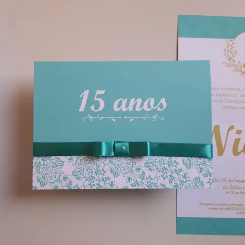 Convite 15 Anos Tifany