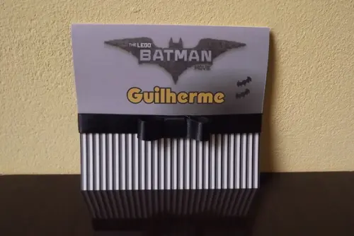 Convite Batman Lego