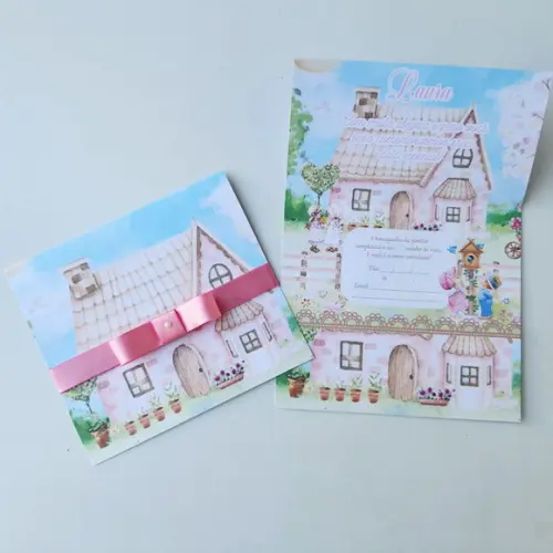 Convite Casa Das Bonecas Promoção