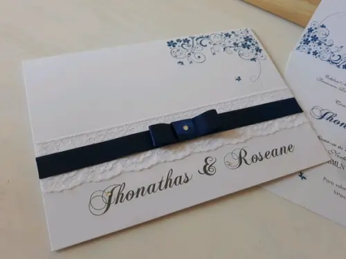 CONVITE COM RENDA
