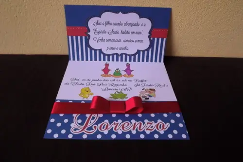 Convite da Galinha Pintadinha