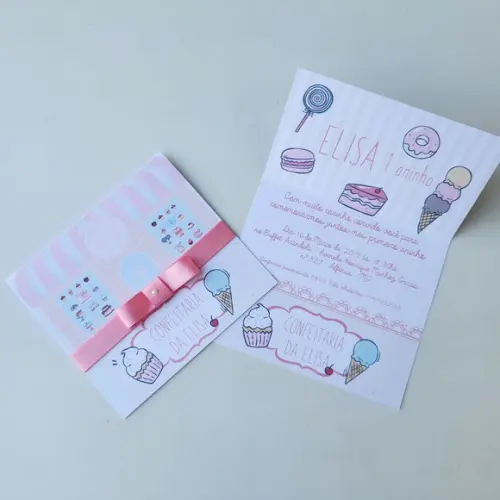 Convite Confeitaria Promoção