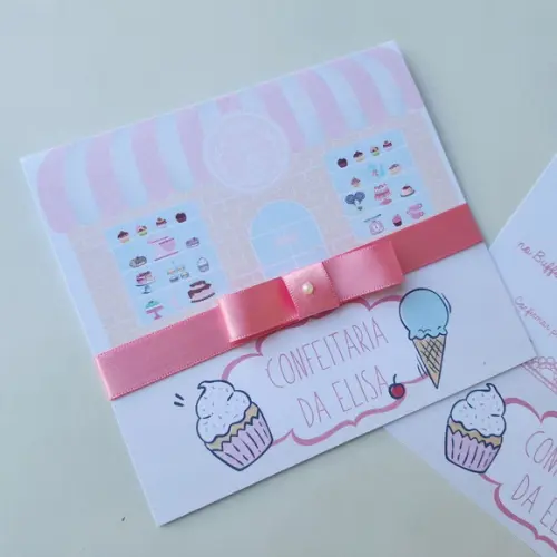 Convite Confeitaria Promoção