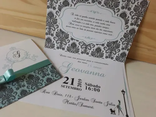 Convite de 15 Anos