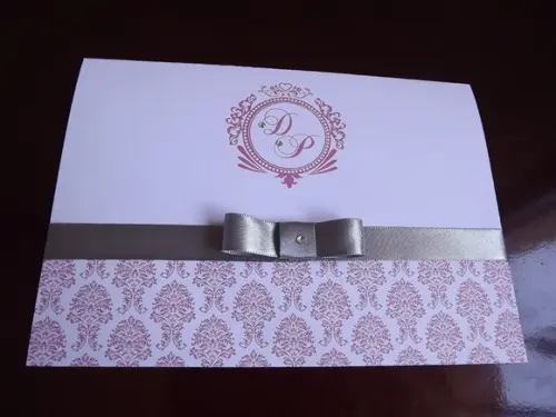 Convite de Bodas de Prata