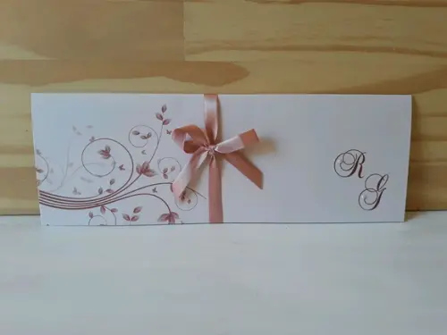 convite de casamento