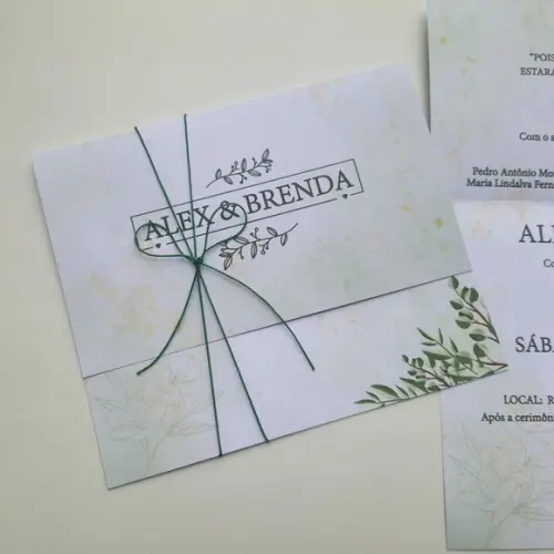 Convite de Casamento
