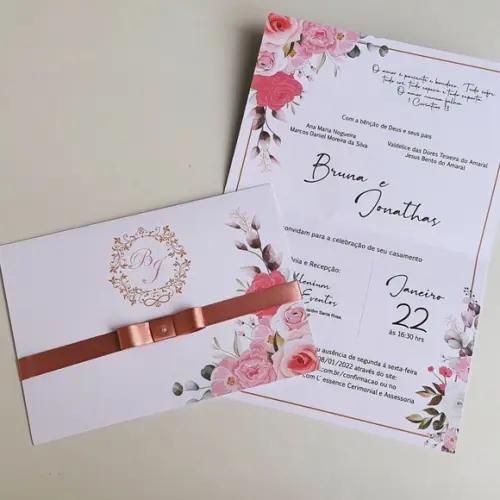 Convite de Casamento