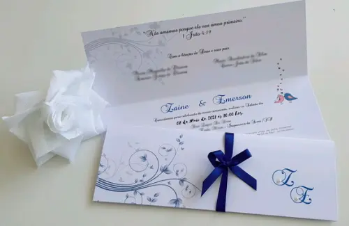 Convite de Casamento