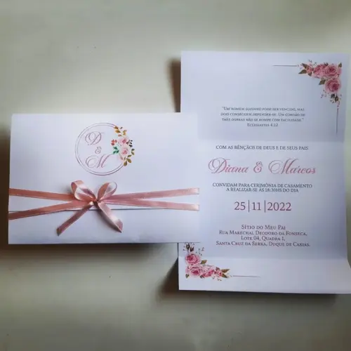 Convite de Casamento