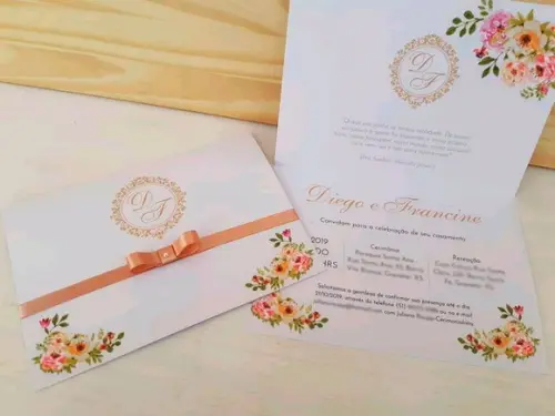 Convite de Casamento