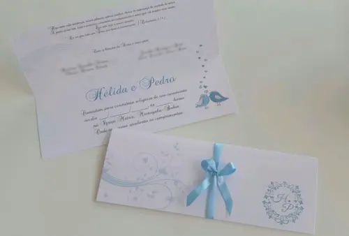 Convite de Casamento