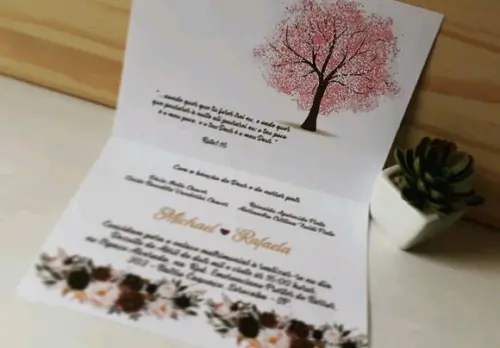 Convite de Casamento