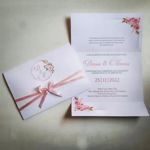 Convite de Casamento