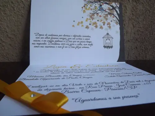 Convite de Casamento