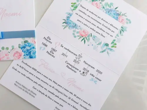Convite De Casamento