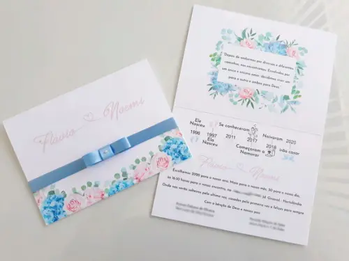 Convite De Casamento