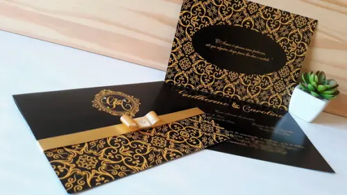 Convite de Casamento - Couche