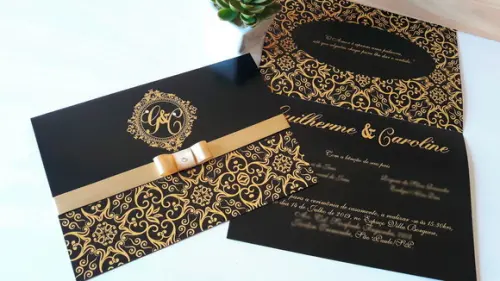 Convite de Casamento - Couche
