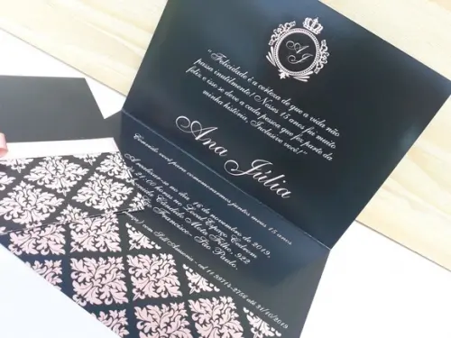 Convite de Casamento - Couche