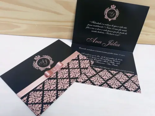 Convite de Casamento - Couche