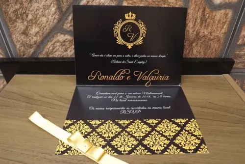 Convite de Casamento - Couche