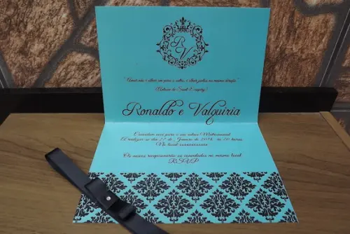 Convite de Casamento - Couche