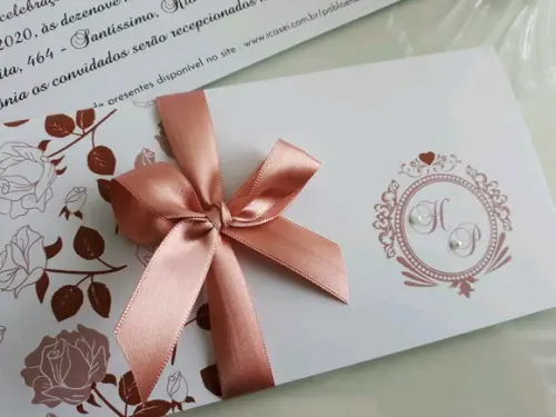Convite de Casamento Carteira
