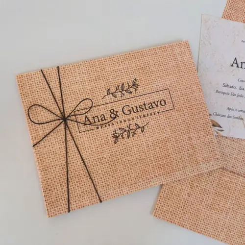 Convite de Casamento Envelope