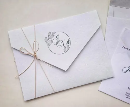 Convite de Casamento Envelope