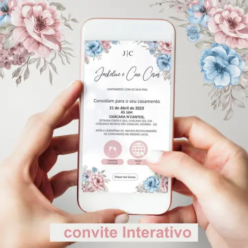 Convite de Casamento Interativo