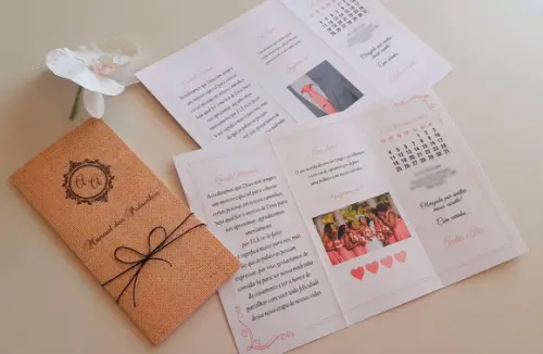 Convite de Casamento para Padrinhos