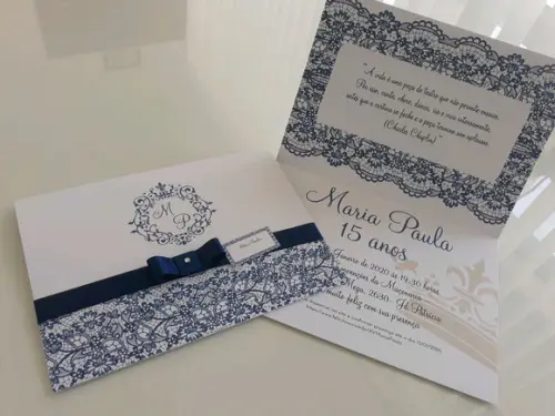 Convite De Debutante