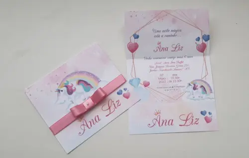 Convite de unicornio