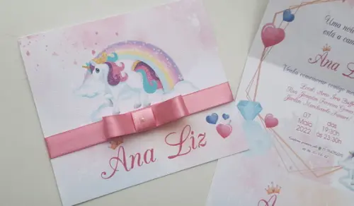 Convite de unicornio