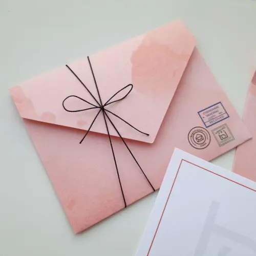 Convite Envelope Empresarial / Fotografia