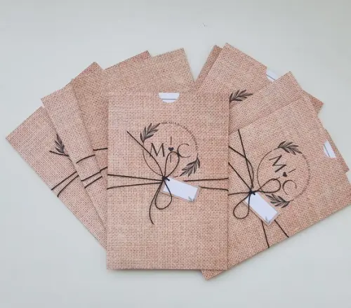 Convite Envelope Rustico