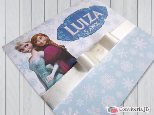 Convite Frozen