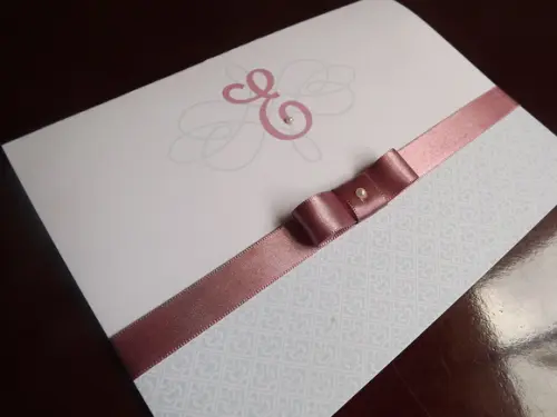 Convite Floral de 15 anos