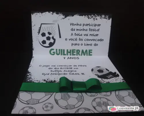 Convite Futebol