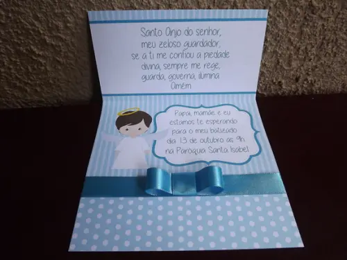 Convite Infantil Batizado