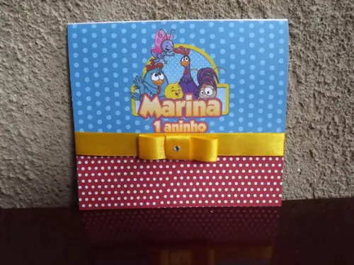 Convite Infantil Galinha Pintadinha