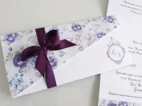 Convite Lilas