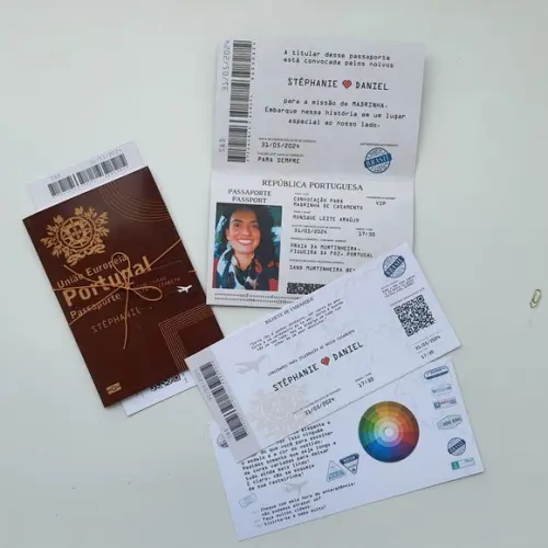Convite Passaporte Portugual