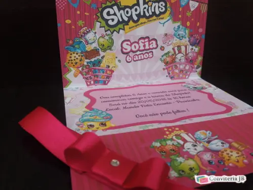 Convite Shopkins