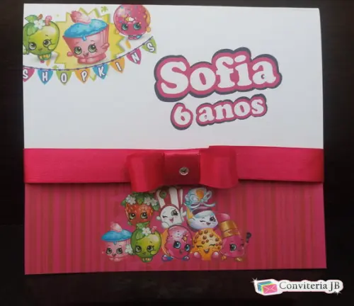 Convite Shopkins