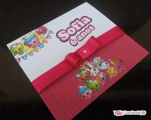 Convite Shopkins