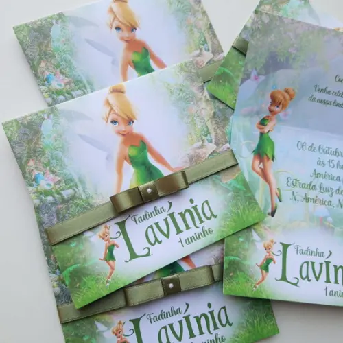 Convite Tinkerbell