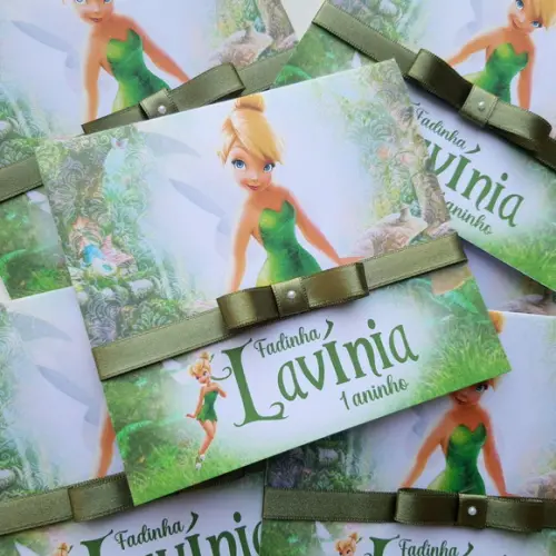 Convite Tinkerbell