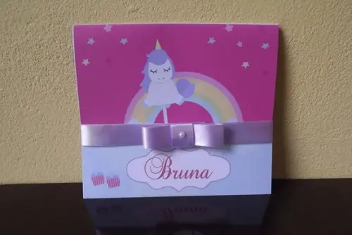 Convite Unicornio